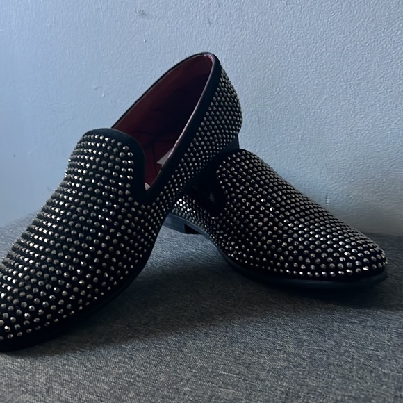Steve Madden Men Rhinestone Shoes size 10 medium